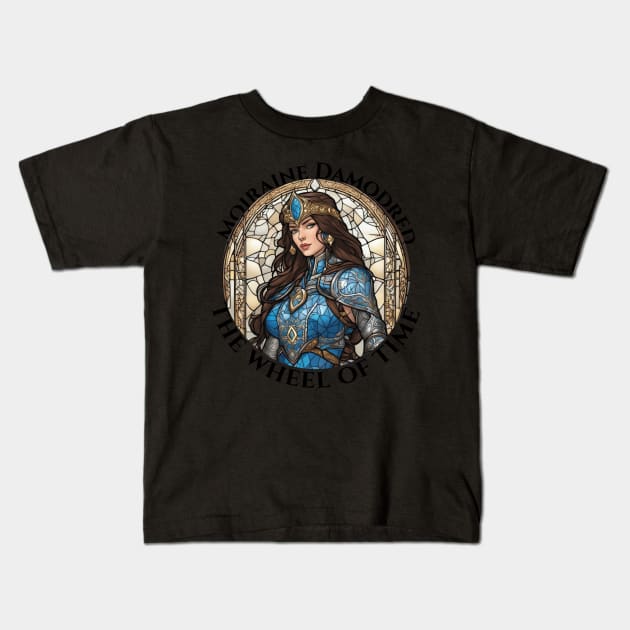 Moiraine   the wheel of time Kids T-Shirt by whatyouareisbeautiful